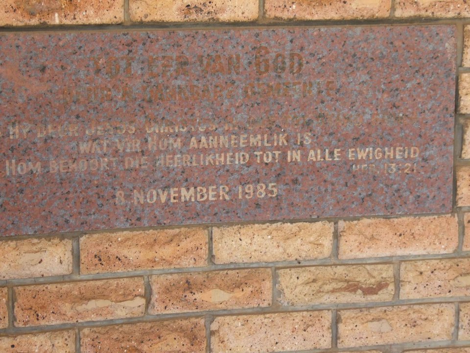 GAU-ROODEPOORT-Weltevredenpark-Weltevreden-Nederduitse-Gereformeerde-Kerk_09 GAU-ROODEPOORT-Weltevredenpark-Weltevreden-Nederduitse-Gereformeerde-Kerk_09