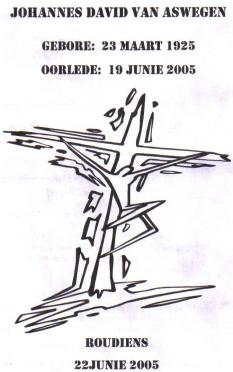 ASWEGEN-VAN-Johannes-David-1925-2005-M