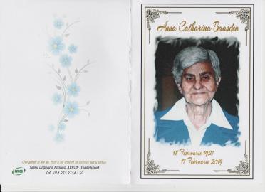 BAASDEN-Anna-Catharina-nee-Scheepers-1927-2019-F