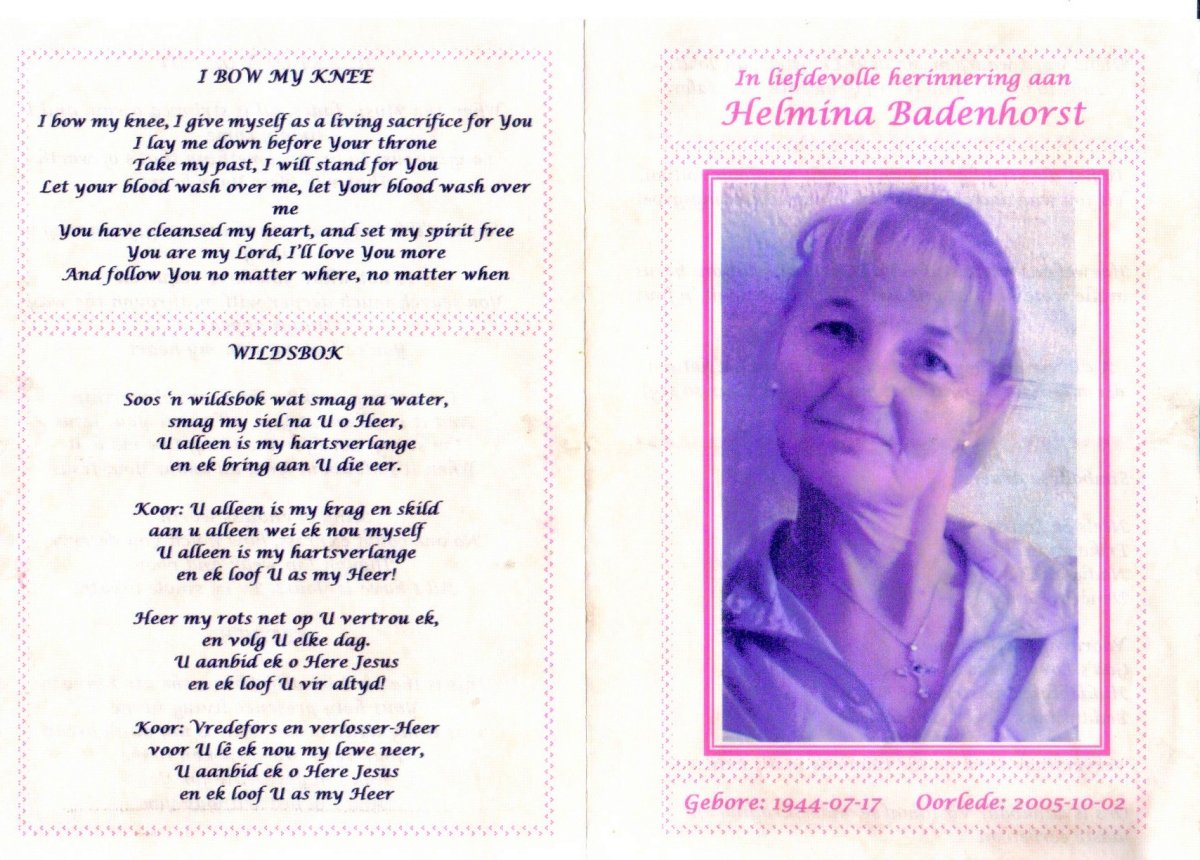 BADENHORST-Helmina-Nn-Mina-1944-2005-F_1