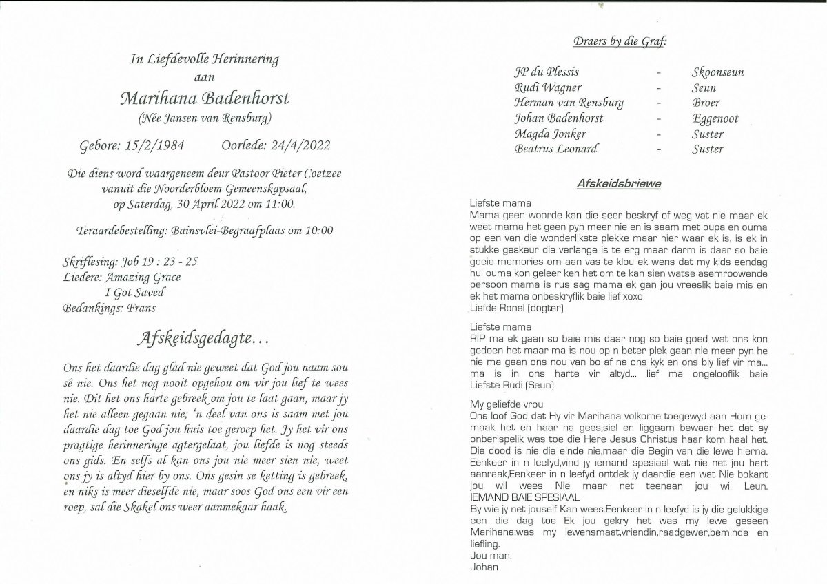 BADENHORST-Marihana-Nn-Mariaan-nee-JansenVanRensburg-1984-2022-F_2