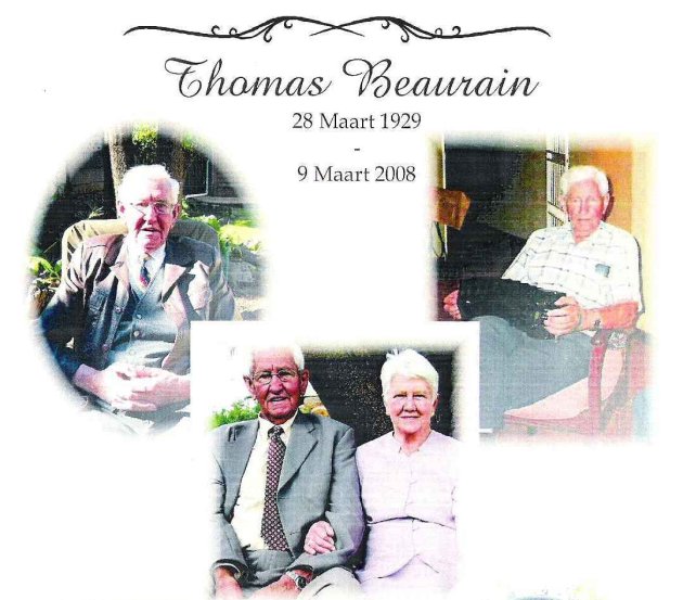 BEAURAIN-Johannes-Thomas-Nn-Thomas-1929-2008-M_99