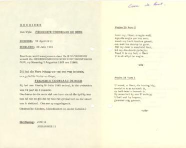 BEER-DE-Frederick-Coenraad-1911-1984-M