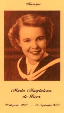 BEER-DE-Maria-Magdalena-Nn-Marietjie-nee-Coetsee-1932-2003-F_99