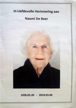 BEER-DE-Naomi-nee-Calitz-1928-2019-F