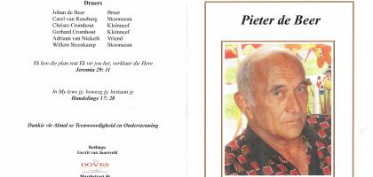 BEER-DE-Pieter-1942-2011-M