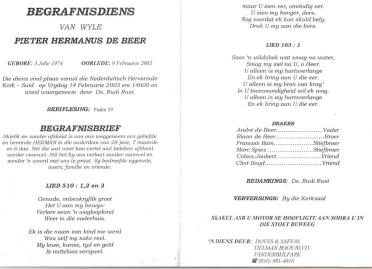 BEER-DE-Pieter-Hermanus-1974-2003-M
