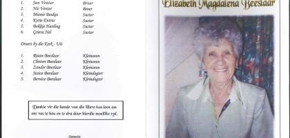BEESLAAR-Elizabeth-Magdalena-1933-2014-F