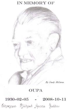 BEKKER-Johannes-Michael-Hensa-1930-2008-M