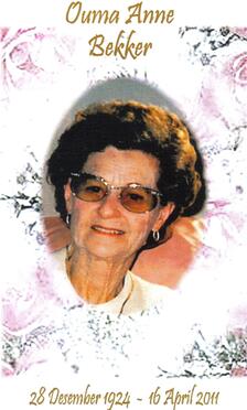 BEKKER-Anna-Sophia-Nn-Anne-1924-2011-F