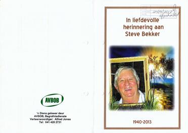 BEKKER-Stephanus-Daniël-Jurgens-Nn-Steve-1940-2013-M