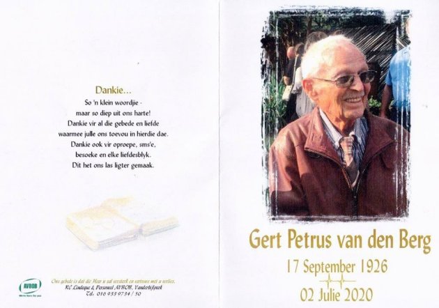 BERG-VAN-DEN-Gert-Petrus-1926-2020-M_01