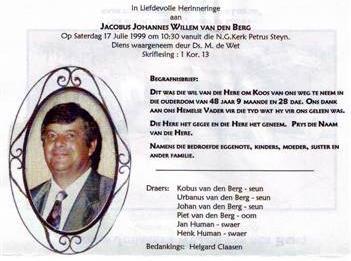 BERG-VAN-DEN-Jacobus-Johannes-Willem-Nn-Koos-1950-1999-M_98