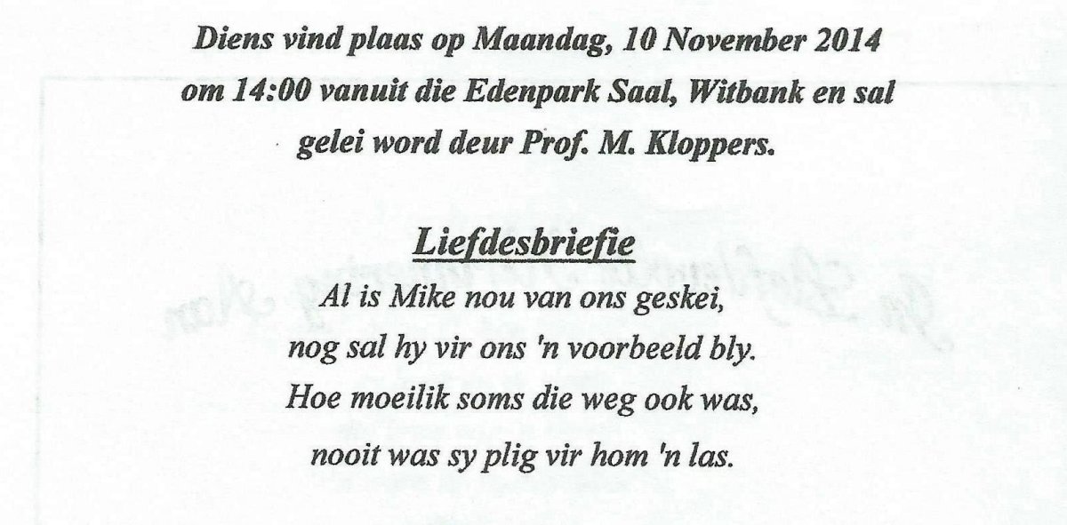 BERG-VAN-DEN-Mike-1947-2014-M-98