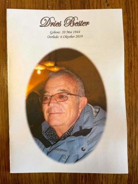 BESTER-Dries-1944-2019-M