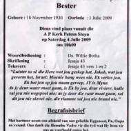 BESTER-Johannes-Jochemus-Gildenhuys-1930-2009-M_98