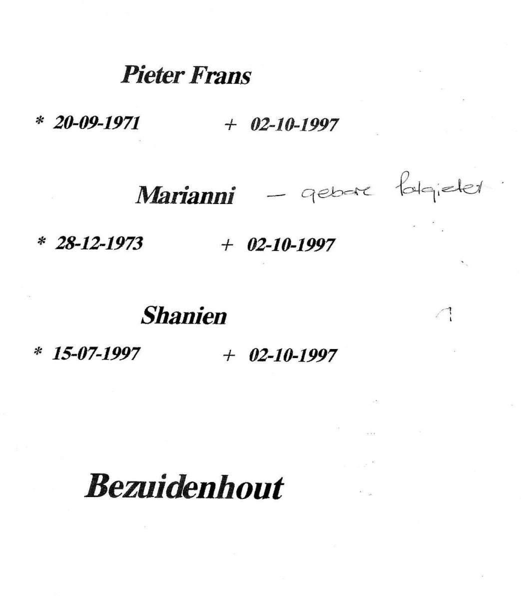 BEZUIDENHOUT-Pieter-Frans-1971-1997-M_1