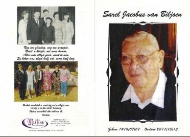 BILJOEN-VAN-Surnames-Vanne