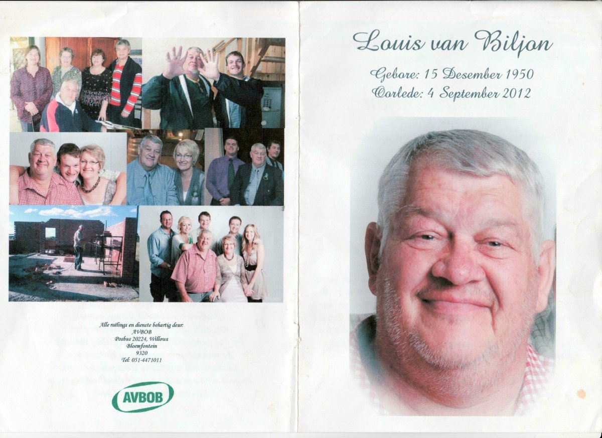 BILJON-VAN-Louis-1950-2012-M_1