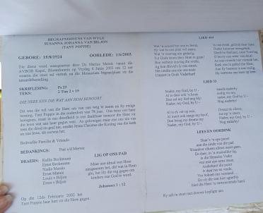 BILJON-VAN-Susanna-Johanna-Nn-TantPoppie-1924-2003-F-01