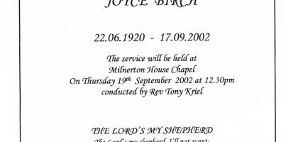 BIRCH-Joyce-1920-2002