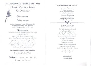 BOEKHORST-TE-Surnames-Vanne