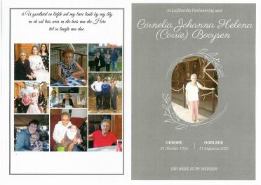 BOOYSEN-Cornelia-Johanna-Helena-Nn-Corrie-nee-Vorster-1936-2022-F