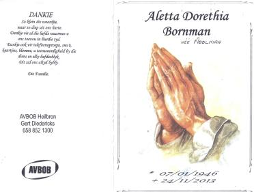 BORNMAN-Aletta-Dorethia-nee-Moolman-1946-2013-F