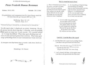 BORNMAN-Pieter-Frederik-Hamus-1970-2006-M