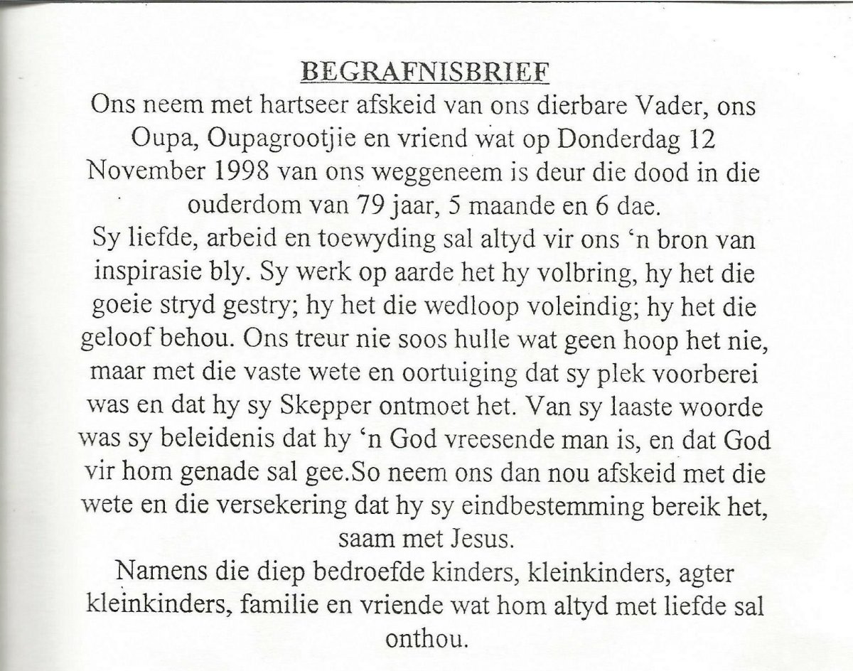 BOSHOFF-Bossie-1919-1998-M-98
