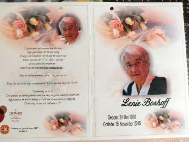 BOSHOFF-Magdalena-Henrietta-Elizabeth-Nn-Lenie-nee-DuPlooy-1930-2015-F