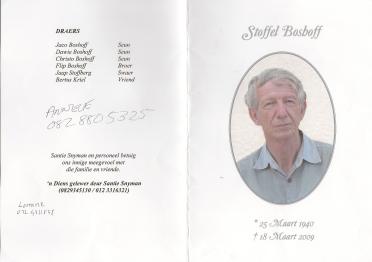 BOSHOFF-Petrus-Christoffel-Nn-Stoffel-1940-2009-M