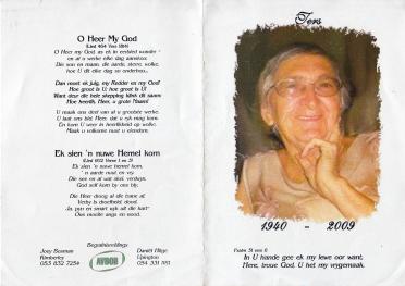 BOSMAN-Eleonora-Elizabeth-1940-2009-F