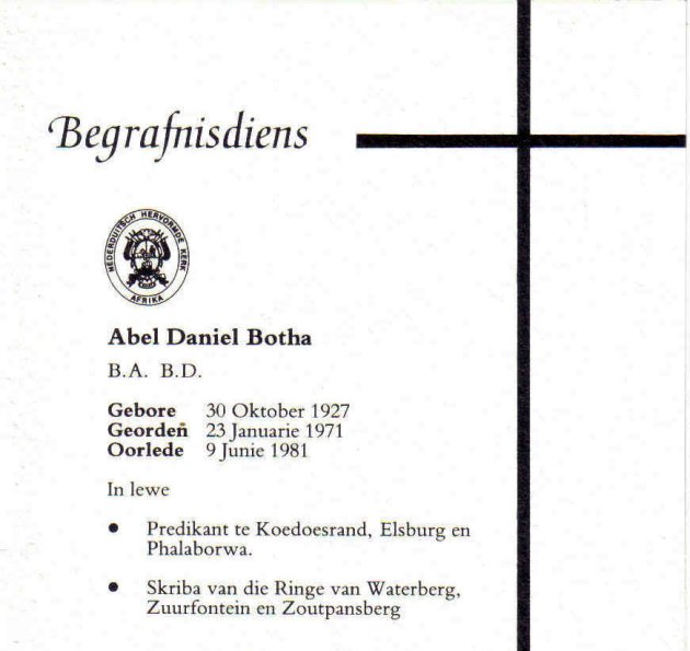 BOTHA-Abel-Daniel-1927-1981-M_99