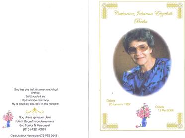BOTHA-Catharina-Johanna-Elizabeth-Nn-Chrissie-1929-2008-F