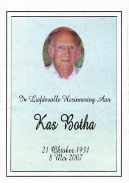 BOTHA-Daniel-Jacobus-Nn-Kas-1931-2007-M