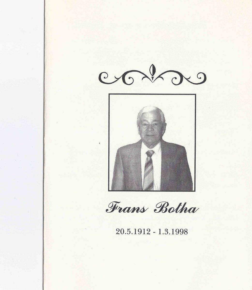 BOTHA-Francois-Pierre-Sarel-1912-1998-M_1