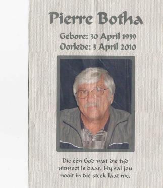 BOTHA-Francois-Pierre-Sarel-1939-2010-M