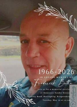 BOTHA-Frederick-1966-2026-M-01
