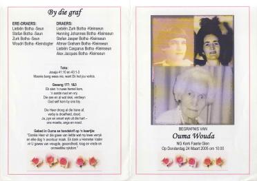 BOTHA-Gertruida-Woudrina-Nn-Wouda-1917-2005-F