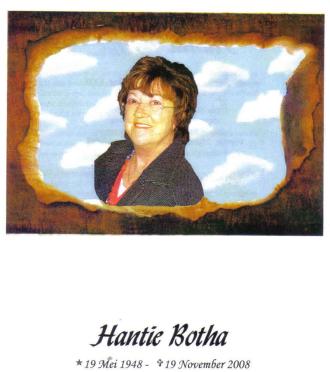 BOTHA-Hantie-1948-2008-F
