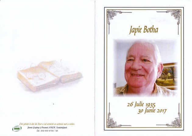 BOTHA-Jacob-Francois-Nn-Japie-1935-2017-M_1