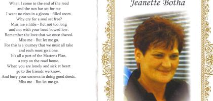 BOTHA-Jeanette-1965-2010-F