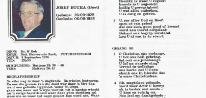 BOTHA-Josef-Nn-Boet-1925-1998-M