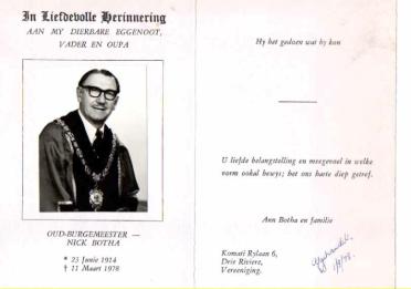BOTHA-Nick-1924-1978-OudBurgemeesterVereeniging-M