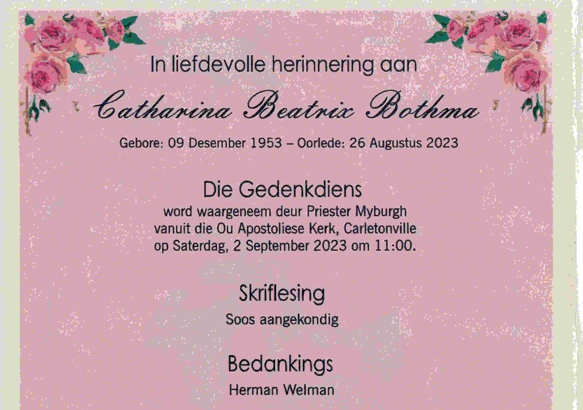 BOTHMA-Catharina-Beatrix-Nn-Rina.Nena.Rinatjie-1953-2023-F_98