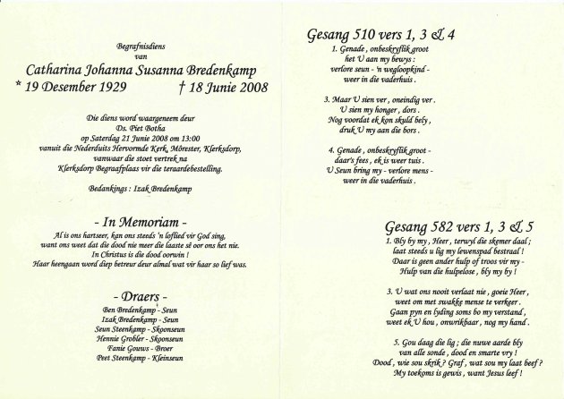 BREDENKAMP-Catharina-Johanna-Susanna-Nn-Tina-nee-Gouws-1929-2008-F_2