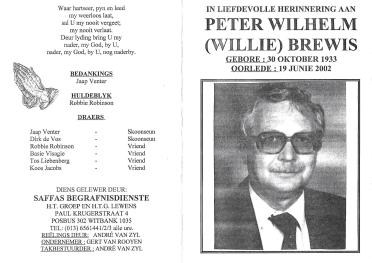 BREWIS-Surnames-Vanne