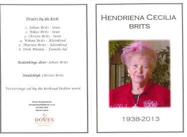 BRITS-Hendriena-Cecilia-1938-2013-F