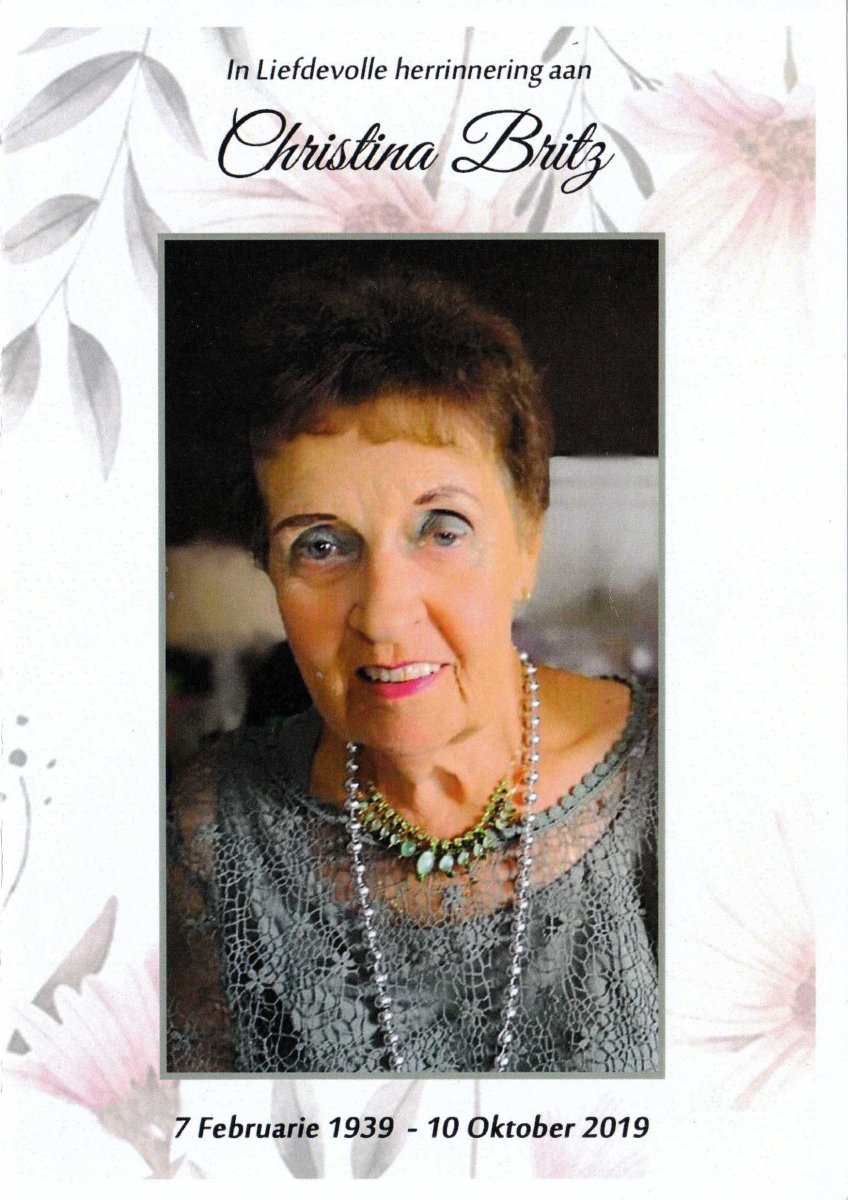 BRITZ-Christina-Nn-Kleintjie-1939-2019-F-01